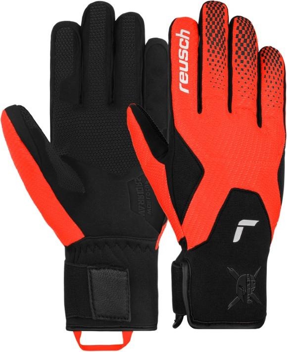 Black, Fluo Red