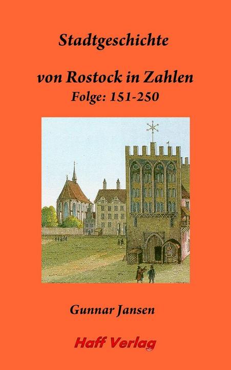 Produktbild Stadtgeschichte von Rostock in Zahlen (Deutsch, 2014)