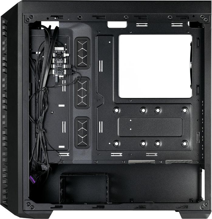 Actual product image Cooler Master MasterBox 520 with glass window black (ATX, Mini-ITX, E-ATX, SSI CEB)