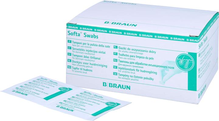 Produktbild B.Braun Alkoholtupfer Softa Swabs, 100 St TUP