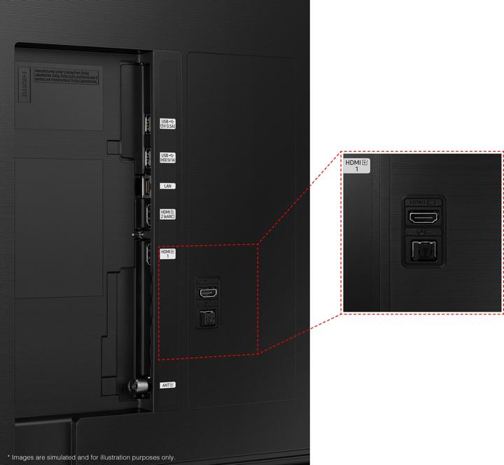 Produktbild Samsung UE43AU8070U (43", AU8070, LED, 4K, 2021)