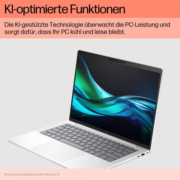 Productafbeelding HP EliteBook 1040 14 inch G11 Notebook PC, Intel Core Ultra 5, 35,6 cm (14"), 1920 x 1200 pixels (14", 16 GB, 512 GB, NL)