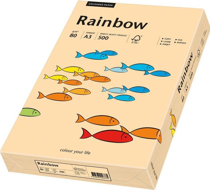 Actual product image Rainbow Copy paper (80 g/m², 500 x, A3)