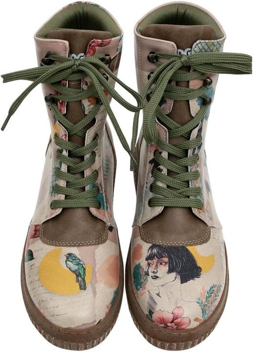 Actual product image Dogo Vegan Leather Multicolor Long Boots (39)