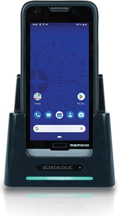 Produktbild Datalogic Memor 20, Schutzhülle, 2D, BT, WLAN, 4G, Kit (USB), GMS, schwarz, Android (2D-Barcodes)