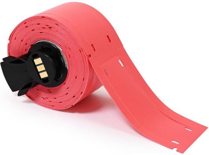 Actual product image Brady M6-25x75-7643-RD, Strapless cable tags, red, 25 x 75 mm (50 pieces) (2.50 cm)