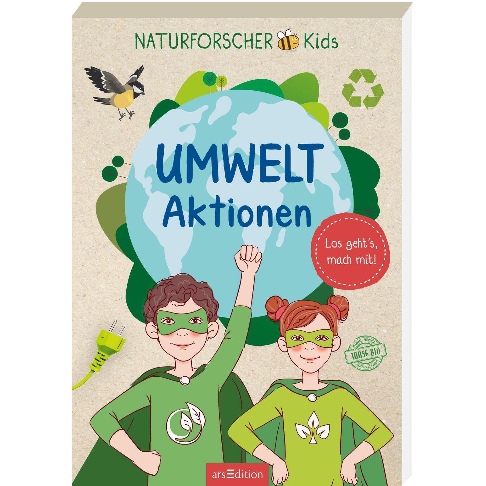 Naturforscher-Kids – Umwelt-Aktionen, Kinderbücher von Fritz Lordick
