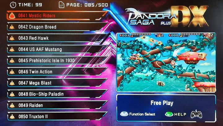 Actual product image Pandora DX Saga Plus (5000 Spiele)