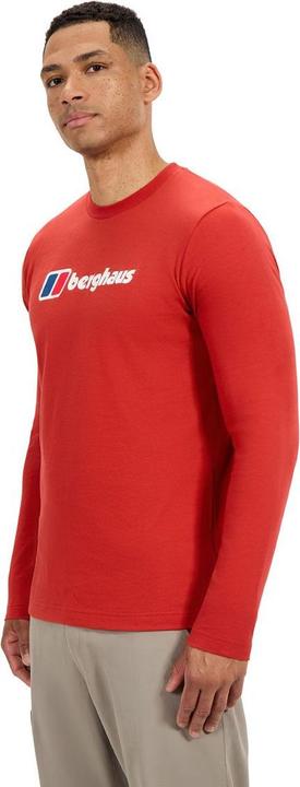 Actual product image Berghaus M Big Logo LS Tee (T-Shirt) (48)