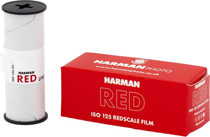 Actual product image Harman Photo RED 125 film – 120 FORMAT