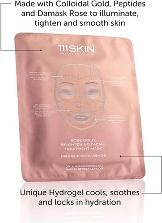 111Skin Rose Gold Brightening Facial Treatment Mask (150 ml)