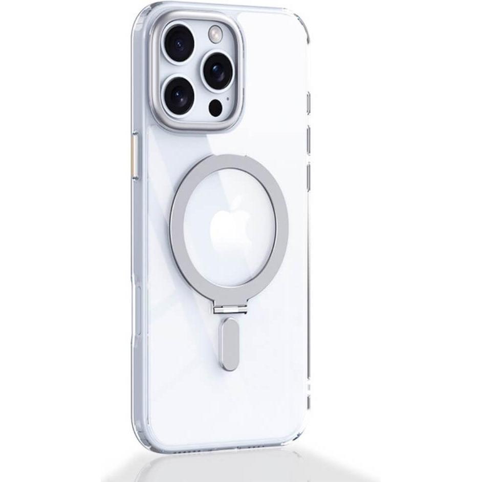 Cover-Discount iPhone 16 Pro - Schützende Acryl-Handyhülle mit Magnet (Apple iPhone 16 Pro), Smartphone Hülle, Transpare...