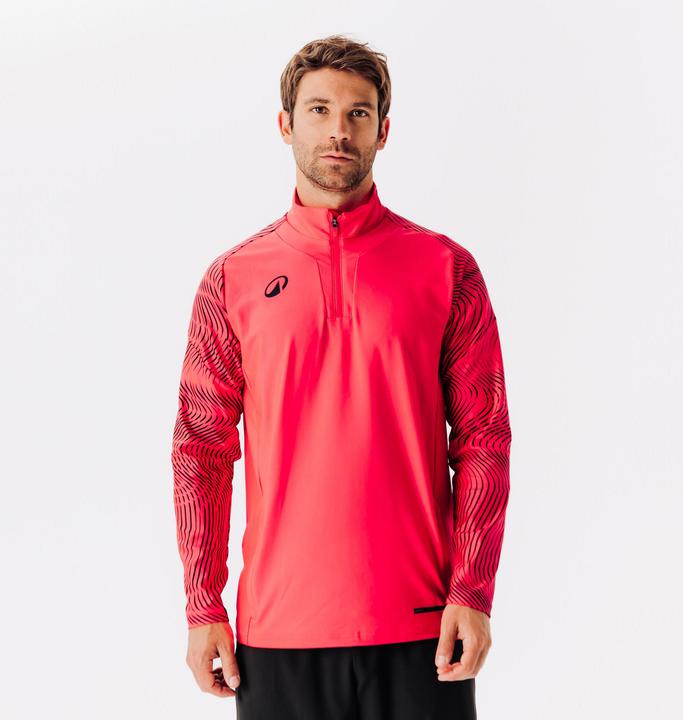 Produktbild Kipsta 1/2 Zip Viralto Wavy Club - Pink/Black (3XL)