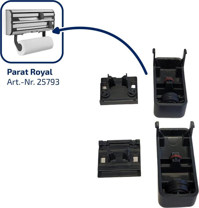 Actual product image Leifheit Spare blade set for Parat Royal II wall roller holder