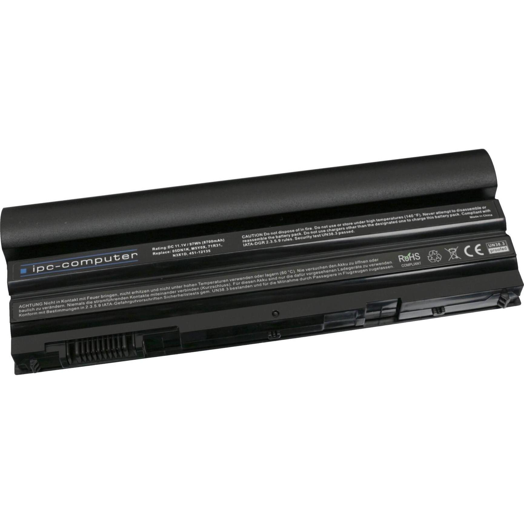 IPC HTX4D (9 Zellen, 8700 mAh), Notebook Akku