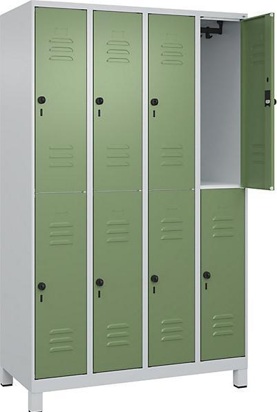 Actual product image C+P Double-decker locker Classic PLUS (120 cm, 195 cm)