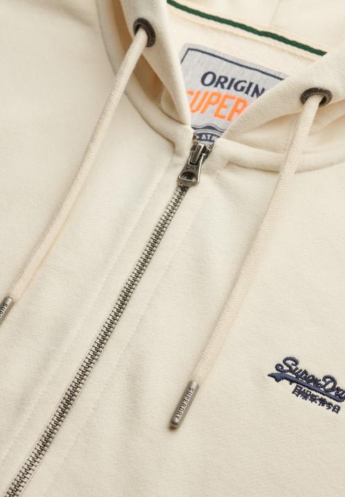 Image du produit Superdry Sweat à Capuche Zippé Logo Essential Mi-Brossé (M)