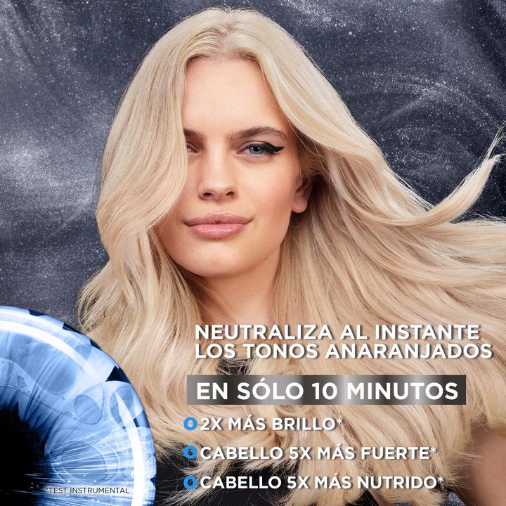 Actual product image Garnier Olia Hi-Shine Toner No. 10.01 Platinum Blonde Ammonia-Free - Pack of 3 (10.01 Platinum blonde)