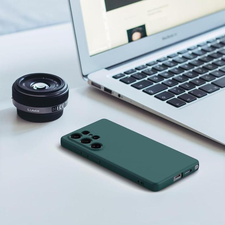 Actual product image Screenguard Liquid Silicone Case Hülle (Samsung Galaxy S25 Ultra)