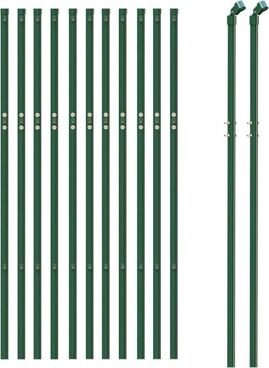 Produktbild vidaXL Maschendrahtzaun