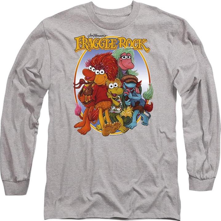 Produktbild Fraggle Rock TShirt meliert Langärmlig (M)