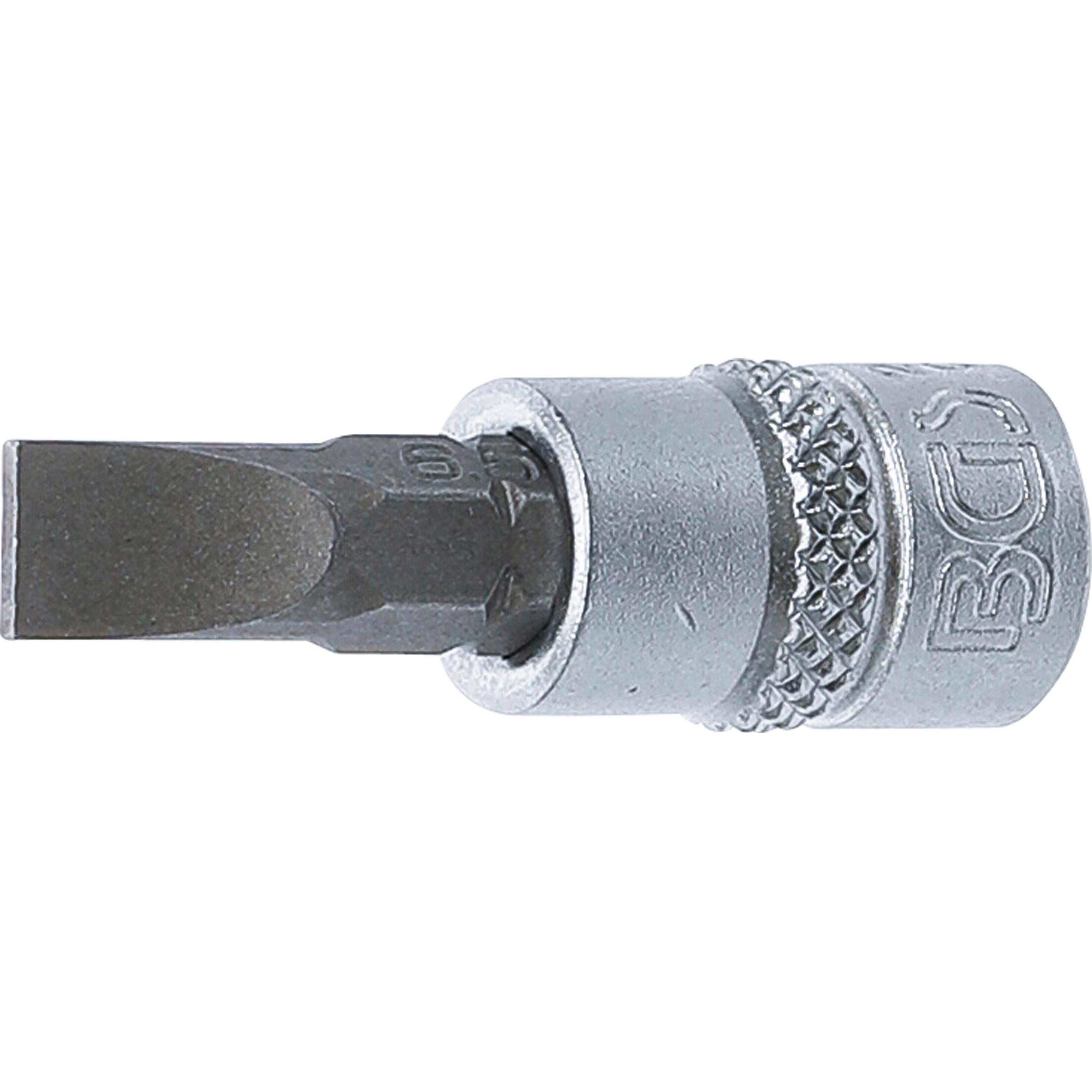 BGS, Bits, Bit-Einsatz Antrieb Innenvierkant 6,3 mm (1/4") Schlitz 6,5 mm (6,3 mm)