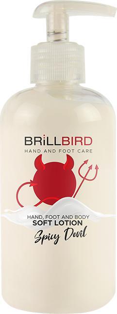 BrillBird Spicy Devil Hand & Fusscreme - 250ml (Fusscrème & Fussgel, 250 ml)