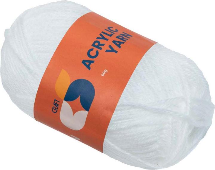 Image du produit Colorations - Acrylgarn Weiss, 50g