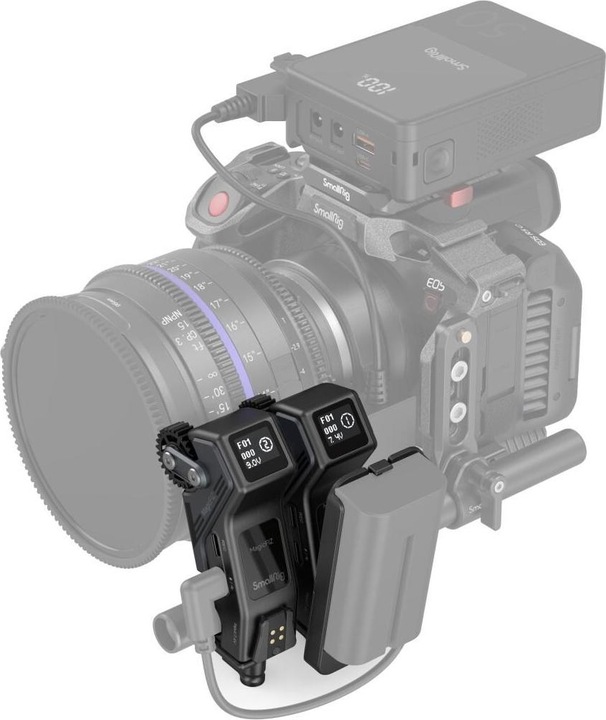 Immagine prodotto SmallRig MagicFIZ Sistema di follow focus senza fili Kit 2-due motori (Seguire la messa a fuoco)