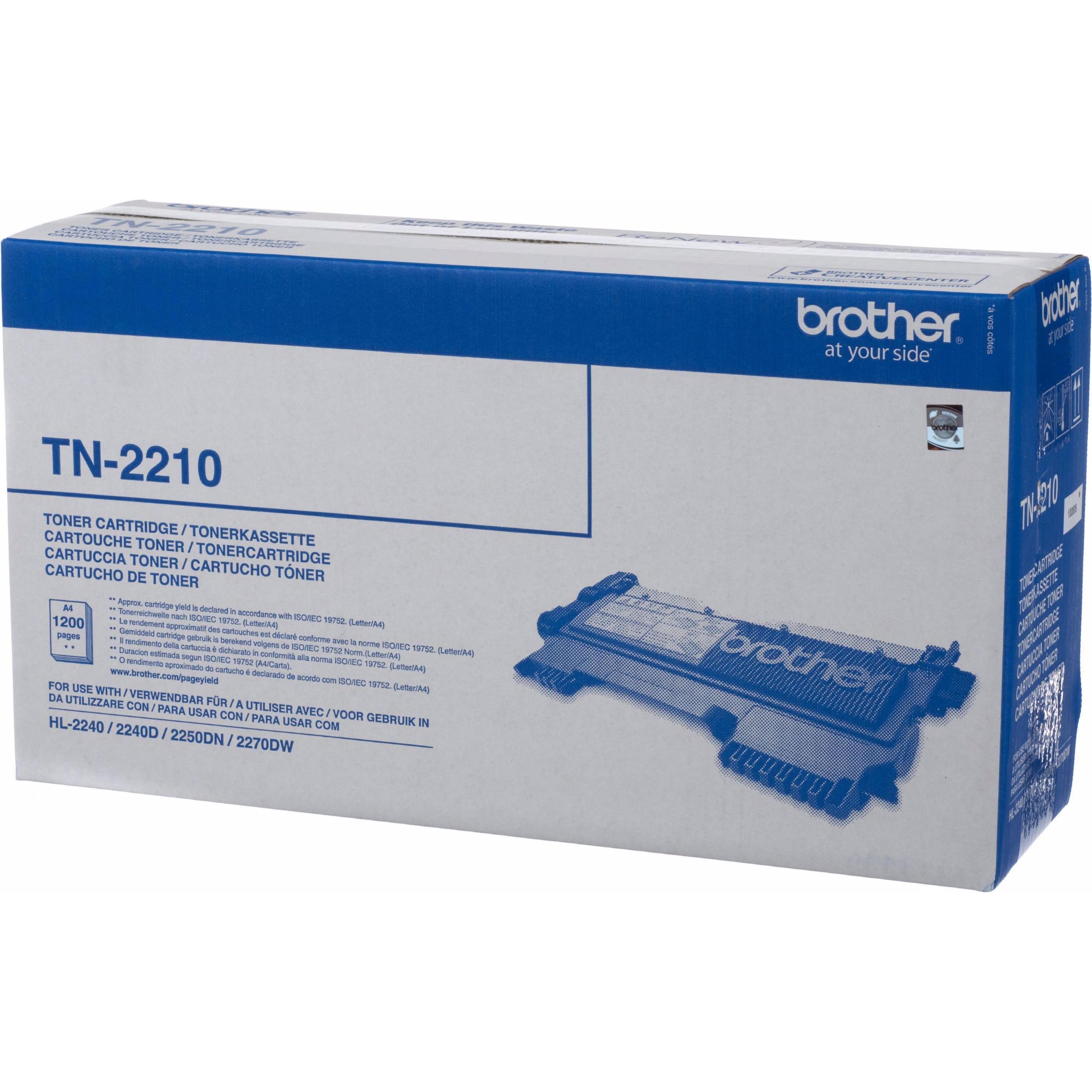 Thumbnail - Brother, Toner, Tn-2210 (BK)