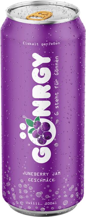 Produktbild Gönrgy Energy Juneberry Jam Dose 500ml (1 x 50 cl)