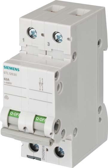 Produktbild Siemens 63A double pole