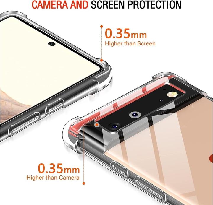 Actual product image Screenguard Crystal Soft Airbag (Google Pixel 6)