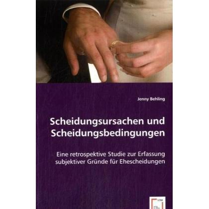 Scheidungsursachen und Scheidungsbedingungen, Fachbücher