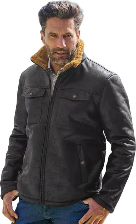 Produktbild Atlas For Men Sherpa gefütterte Bomberjacke (5XL)