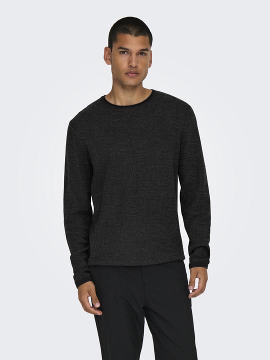 Produktbild Only & Sons Onseric Reg 12 Struc Crew Knit Noos (XS)