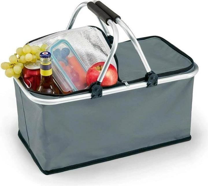 Produktbild Easymaxx Einkaufskorb 25 l, faltbar, Grau