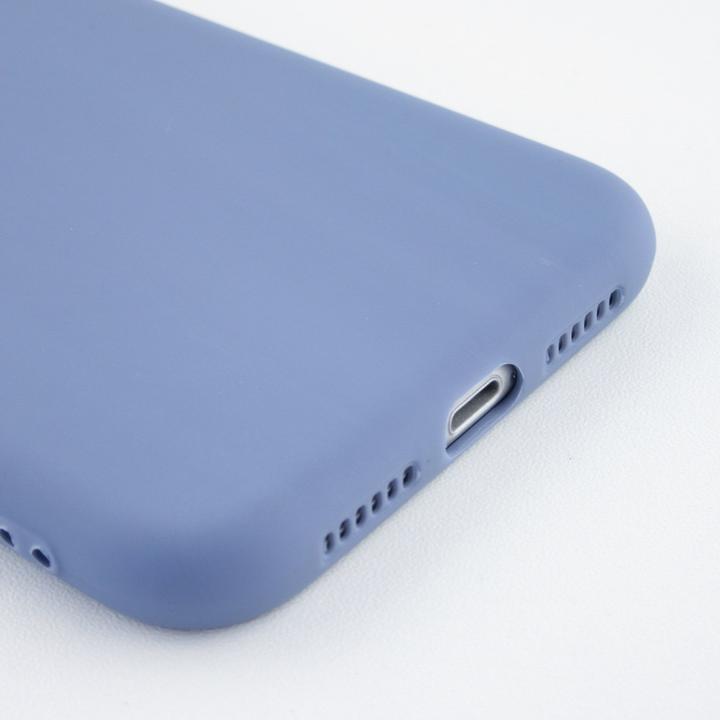 Actual product image PhoneLook Cover Silicone Mat Heart lavender (Apple iPhone 13)