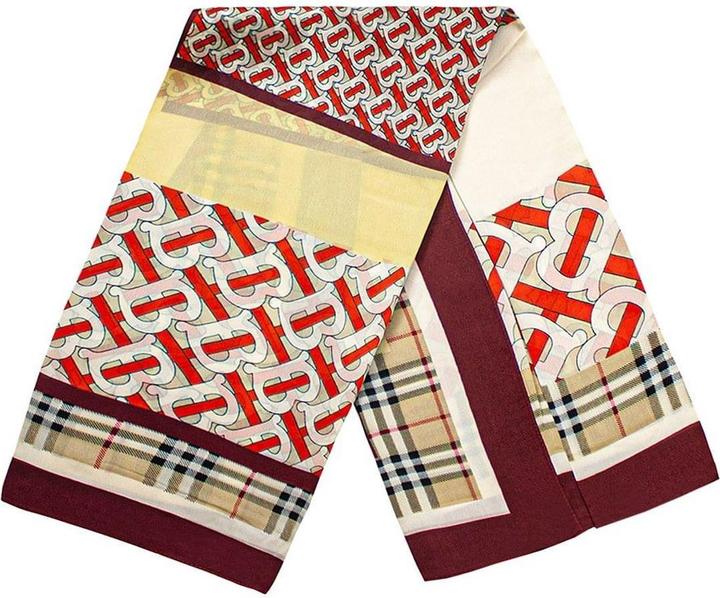 Actual product image JTI Patterned scarf - Orange, No. 23
