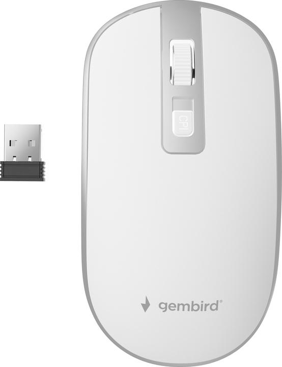 Actual product image Gembird MUSW-4B-06-WS Wireless mouse (Wireless)