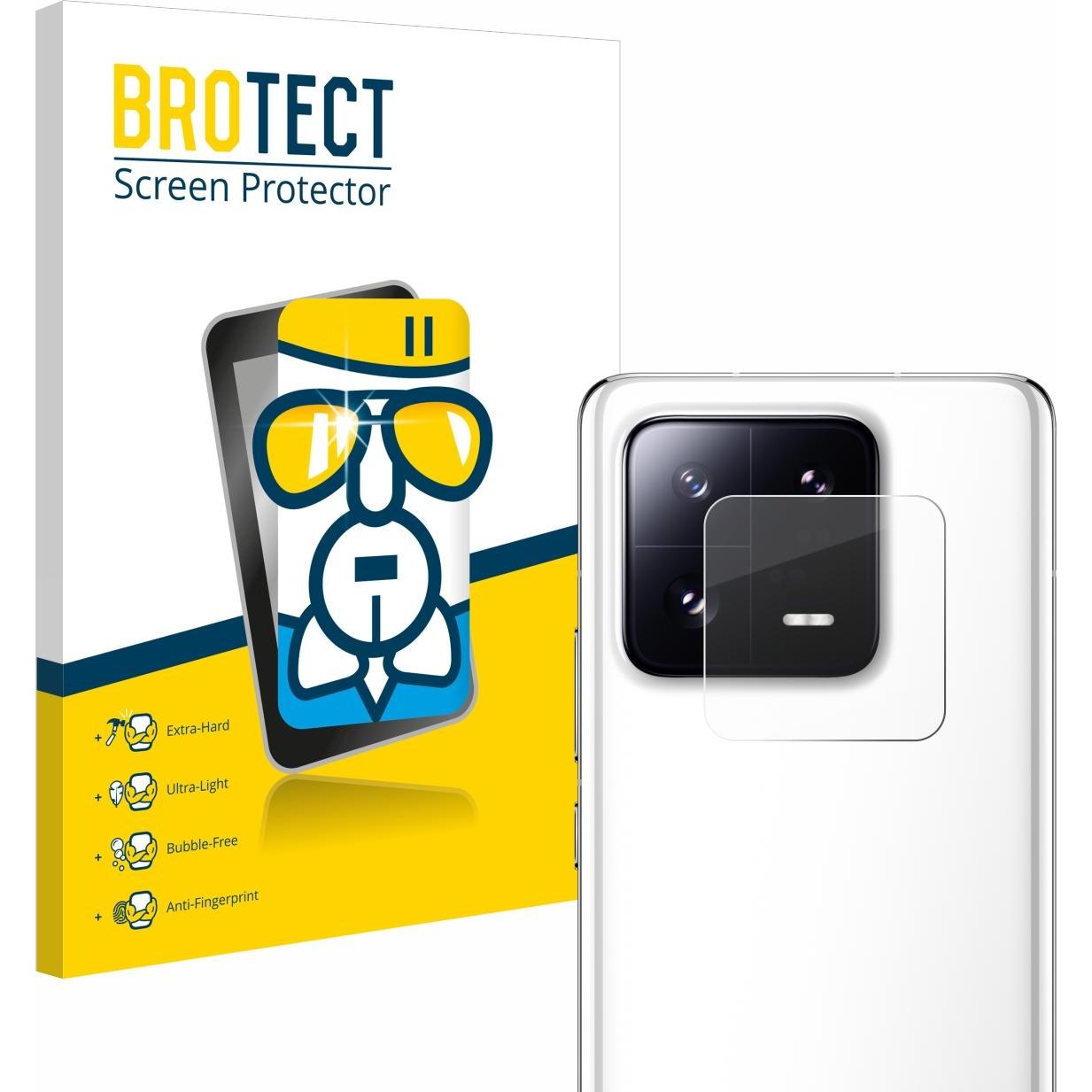 BROTECT AirGlass Panzerglasfolie (1 Stück, Xiaomi 13 Pro), Smartphone Schutzfolie, Transparent