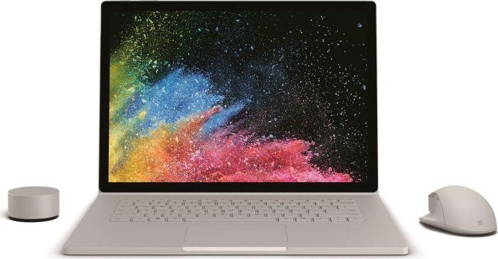 Actual product image Microsoft Surface Book 2 (13.50", 1000 GB, 16 GB, DE, Intel Core i7-8650U)