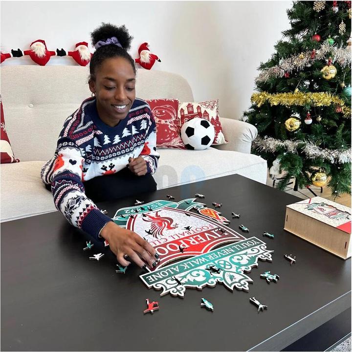 Productafbeelding Iconic Liverpool FC - Logo - Puzzel in Legno Taglia S (150 Pezzi) (150 onderdelen)