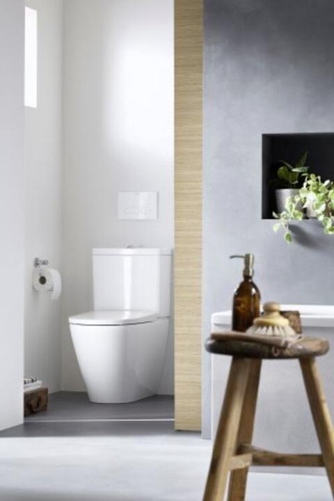 Actual product image Duravit Toilet seat D-NEO Scharn ES with soft-closing mechanism white