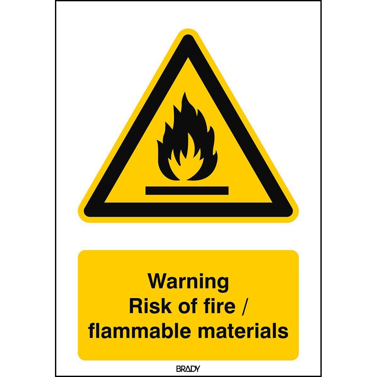 Brady, Sicherheitskennzeichnung, ISO Safety Sign - Warning: