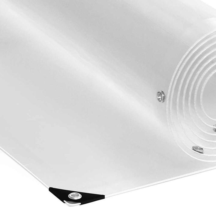 Image du produit vidaXL Bâche transparente avec oeillets 1x2 m PVC Bâche transparente