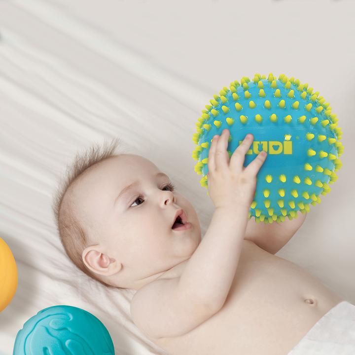 Actual product image LUDI Sensory ball set - blue - LU30021