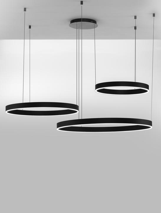 Produktbild Nova Luce Motif 3er LED Pendelleuchte (6160 lm)
