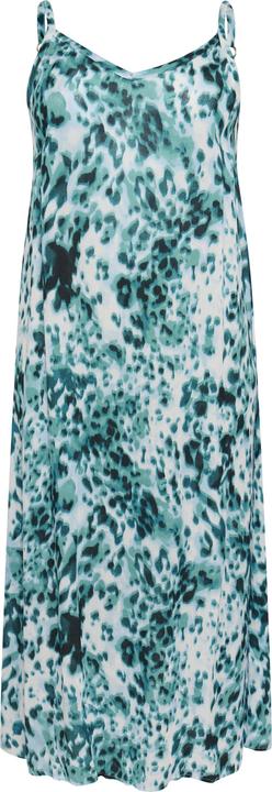 teal leopard print