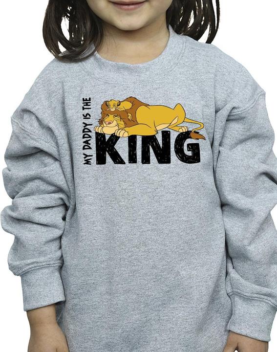 Produktbild Disney The Lion King Daddy Is King Sweatshirt Mädchen (152, 158)